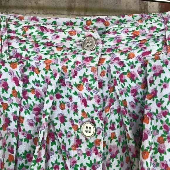 Topshop Ombré Floral Mini Skirt - Picture 3 of 8